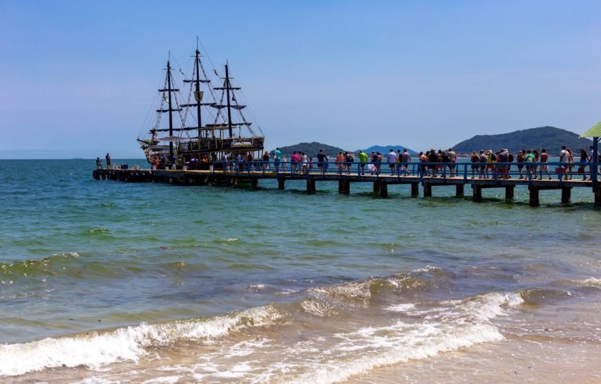Passeio no Barco Pirata ‘Full 4h’ (Saída de Canasvieiras) – By Scuna Pirata