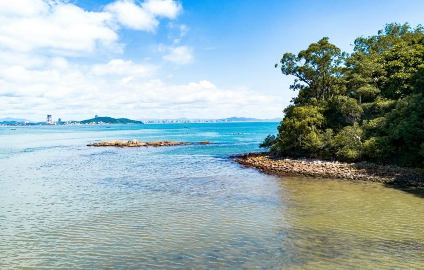 Passeio de Canoa Havaiana para a Ilha do Francês em Floripa – By Kanaloa Vaa