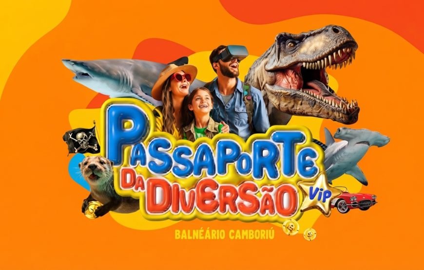 Passaporte da Diversão + Cinema 3D | 4 Atrações – By Grupo Oceanic