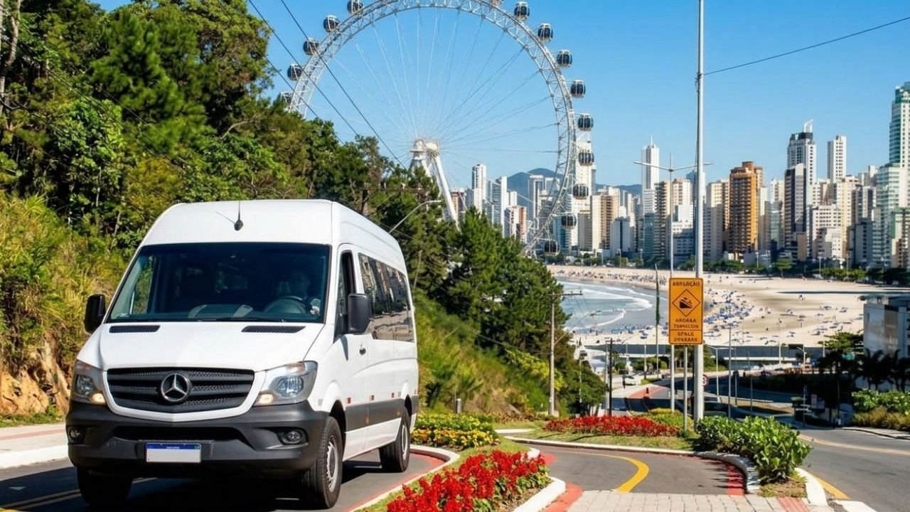 Balneário Camboriú saindo de Florianópolis